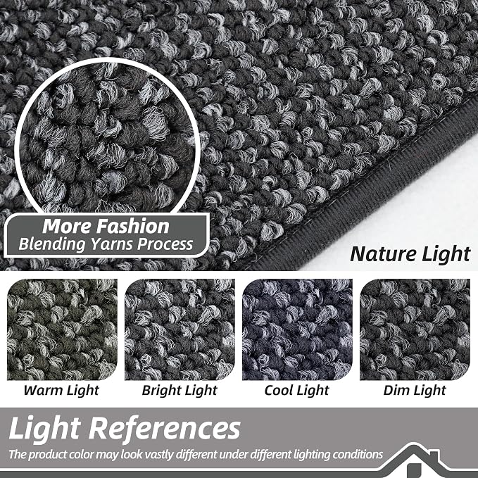 BEQHAUSE Kitchen Rugs 24"x36", Non-Slip Kitchen Mats - Image 5