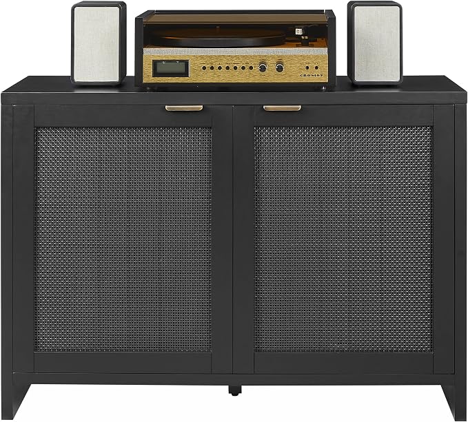 Crosley Furniture Kenji Media Console, Record Player Stand - Image 11