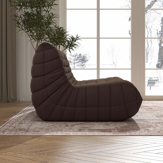 Bean Bag Chair, Fireside Chair Bean Bag Sofa Large Bean Bag Chair - Image 6