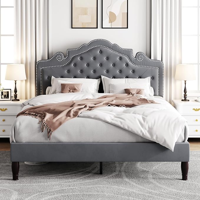 Allewie Queen Size Bed Frame by Allewie