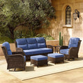 HILLGA 6-Piece Luxury Patio Furniture Set by HILLGA
