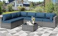 Shintenchi 7 Pieces Outdoor Patio Furniture Sets, Patio Sectional Sofa Couch by Shintenchi%7CFurnitureMadeforRealLife