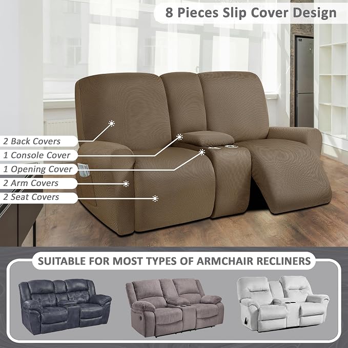 ULTICOR Reclining Love Seat - Image 5