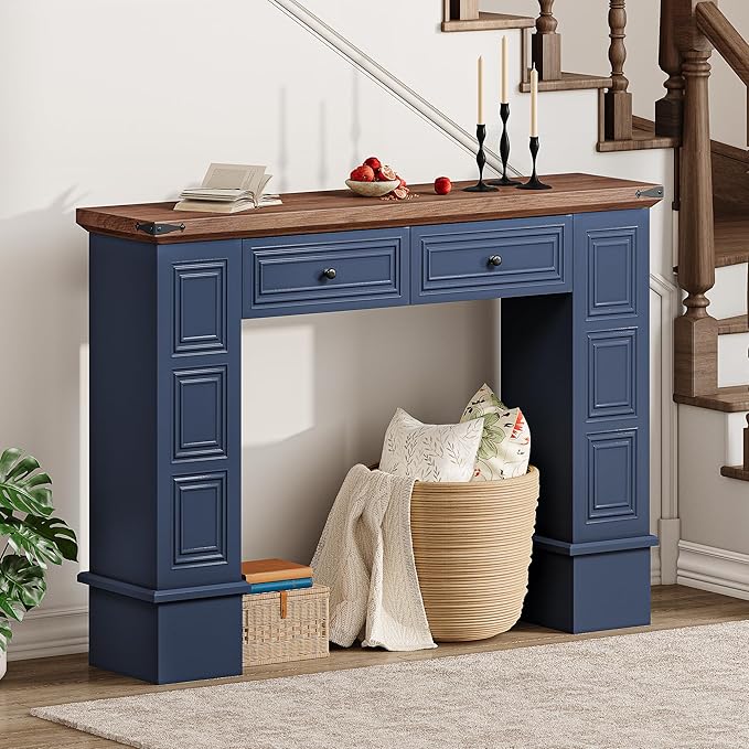 YITAHOME Farmhouse Console Table by YITAHOME