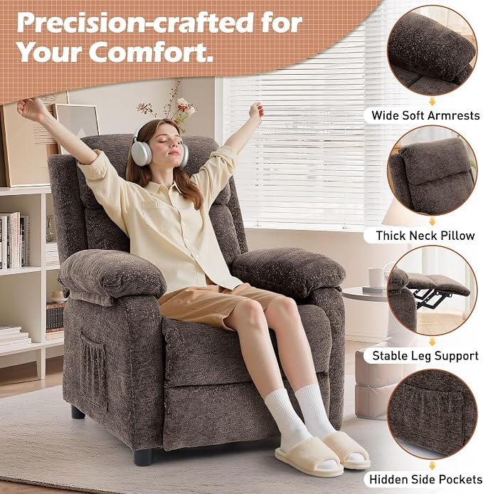 Korser Recliner Chair, Living Room Chairs - Image 4