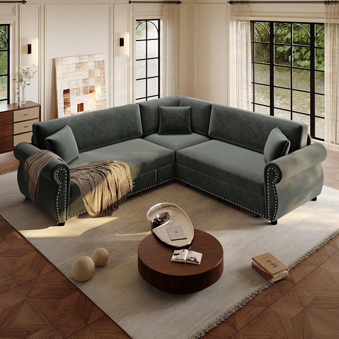 88.2" Sectional Sleeper Sofa - Image 9