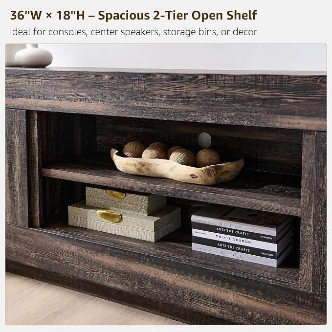 OKD Modern 70" TV Stand, Entertainment Center - Image 5