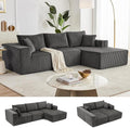 Weture 108” Modular Sectional Sofa, Cloud Sectional Couch by Weture