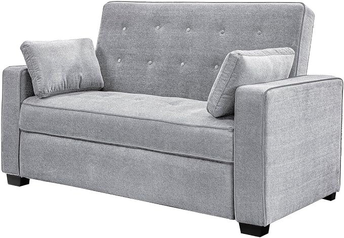 Serta Ainsley 72.6" Convertible Sleeper Sofa, Queen Size, Dreamcoil Comfort - Image 3