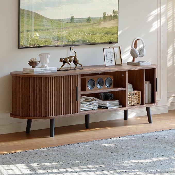 ChooChoo Mid Century Modern TV Stand - Image 6
