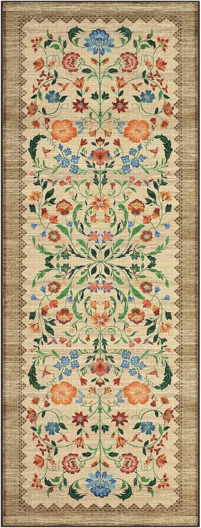 GarveeHome Floral Rug 2x6 Runners - Image 8