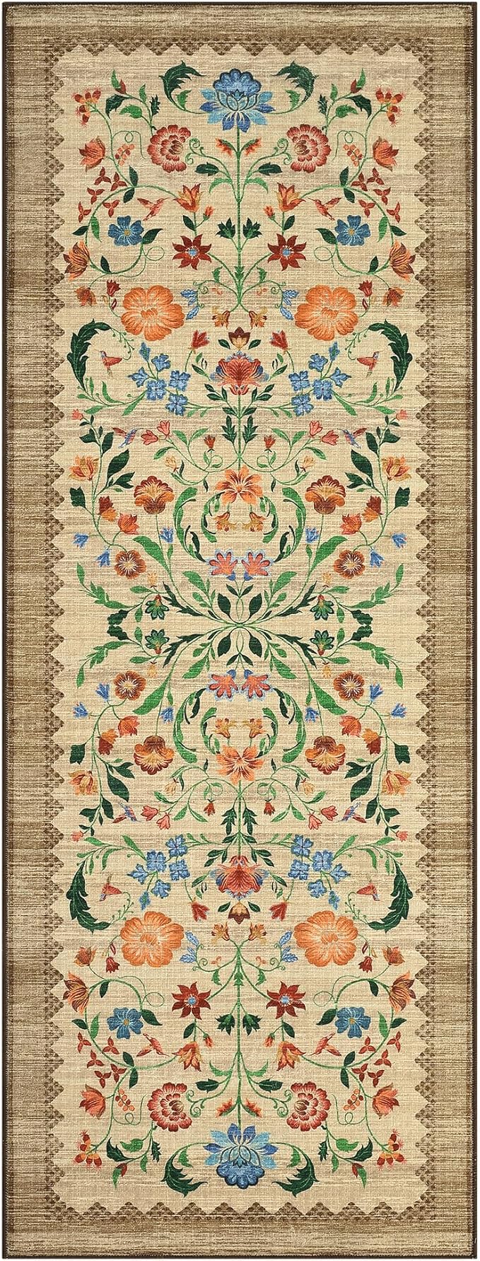 GarveeHome Floral Rug 2.5x10 Runners - Image 4