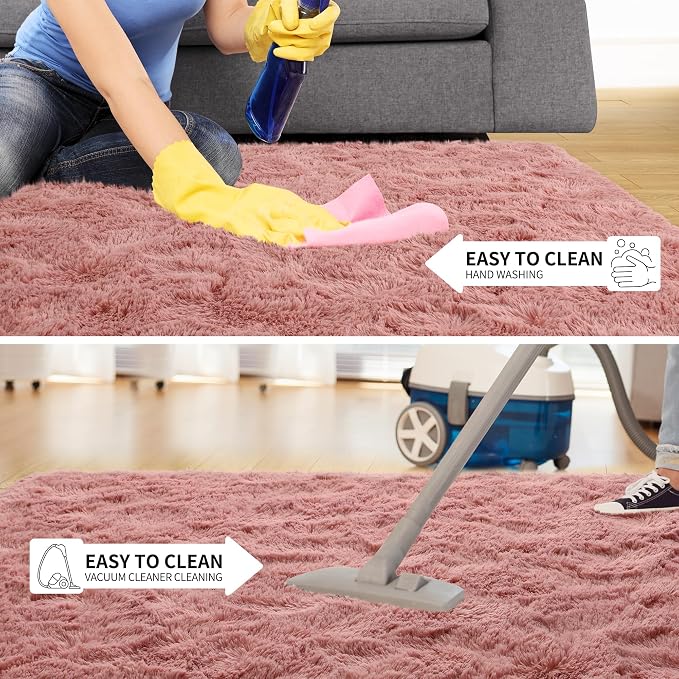 Tepook Area Rugs 9x12 for Living Room, Super Soft Fluffy Rugs for Bedroom - Image 7