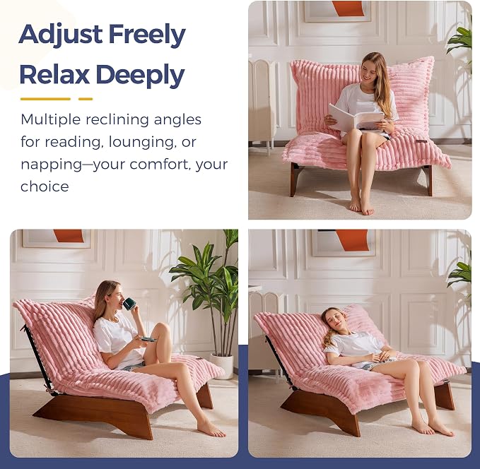 MAXYOYO Adjustable Living Room Chair, 3-Position Bean Bag Chair - Image 3