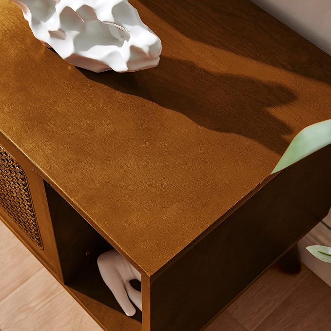 LKTART 68 Inch Mid Century Modern TV Stand - Image 9
