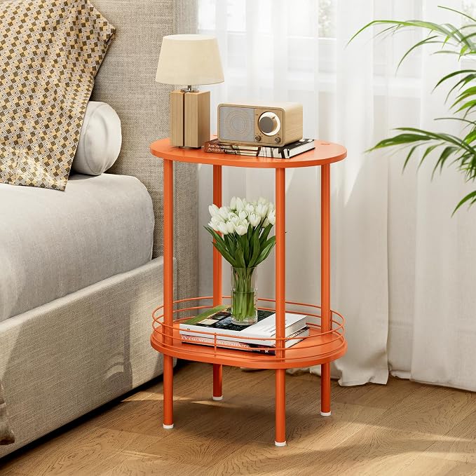 Small Modern Oval Side Table by DGSANDGPuttheCustomerFirst