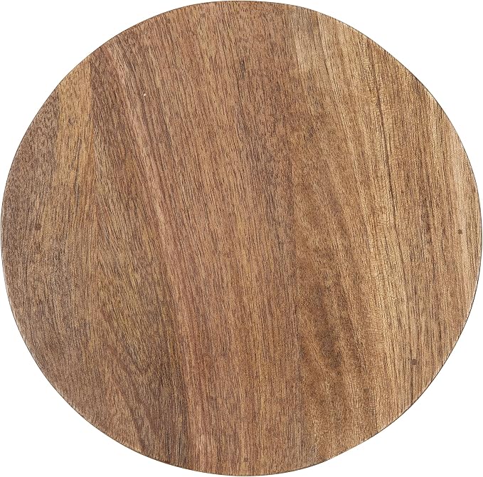 Kate and Laurel Dahl Wooden Round Drink Table; 8 x 23; Natural Brown; - Image 8