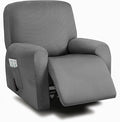 ULTICOR 4-Piece, 1 Seat Recliner Cover, Yarn Dyed Reclining Chair Covers by ULTICOR
