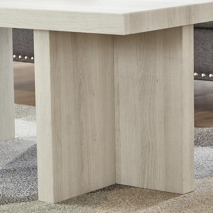 Roundhill Furniture Mchome 3-Piece Coffee Table Set, Coffee Table and Two End - Image 10