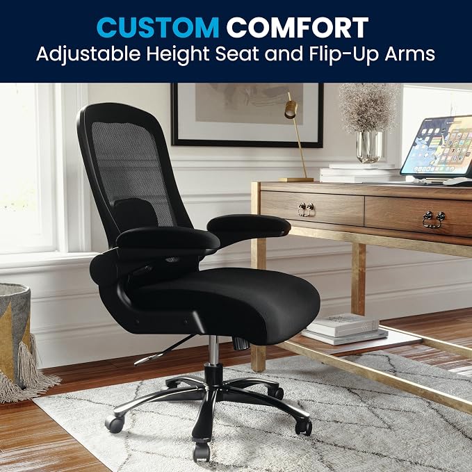 Flash Furniture Big & Tall Swivel Office and Gaming Chair - Image 8