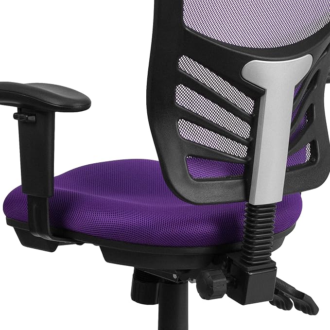 Flash Furniture Nicholas Mid-Back Swivel Office and Gaming Chair, Ergonomic - Image 8