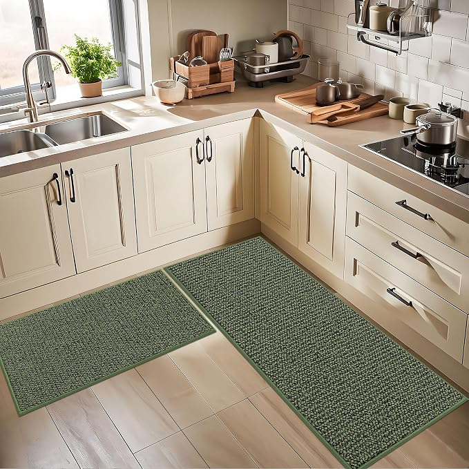 BEQHAUSE Kitchen Runner Rugs 24"x60", Non-Slip Kitchen Mats - Image 8