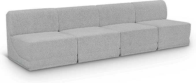 Meridian Furniture 118Grey-S120 Ollie Collection Modern | Contemporary Modular by MeridianFurniture