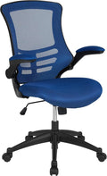 Flash Furniture Kelista Mid-Back Blue Mesh Swivel Ergonomic Task Office Chair by FlashFurniture