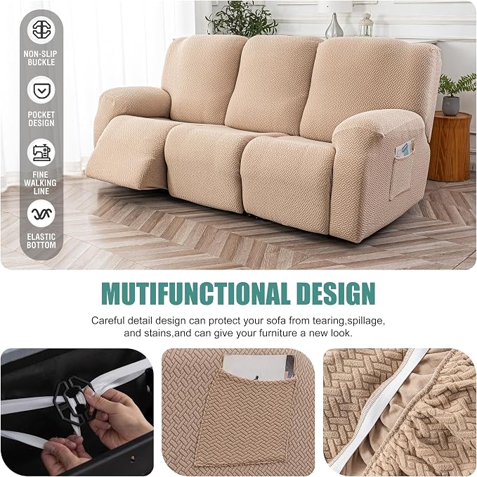 Genina Recliner Sofa Covers - Image 4