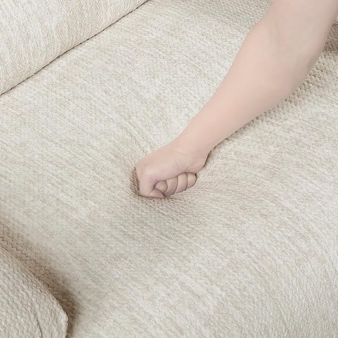 Lexicon Power Double Reclining Sofa, Textured Microfiber Wall Hugger Recliner - Image 11