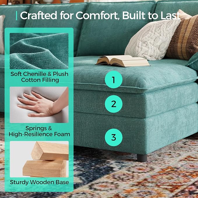 LINSY HOME 2 Seater Seat Modular - Image 3