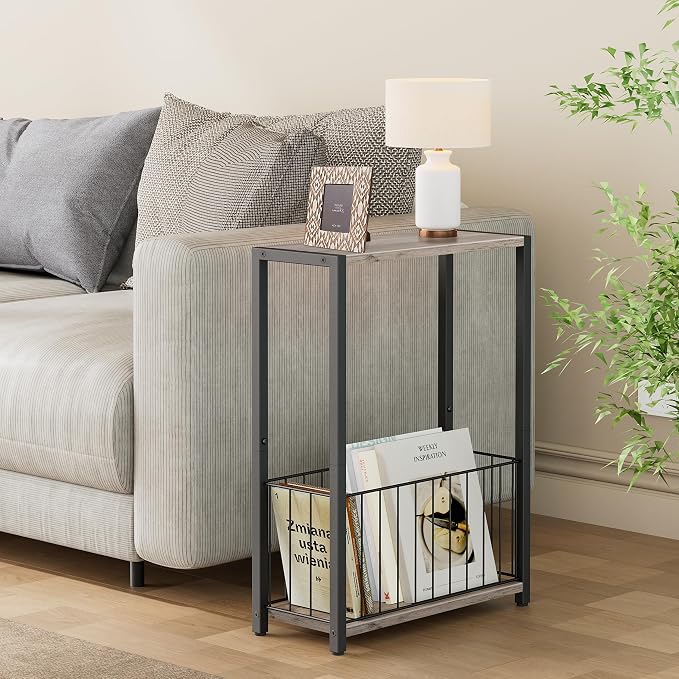 Homleke Narrow Side Tables Set of 2 - Image 2