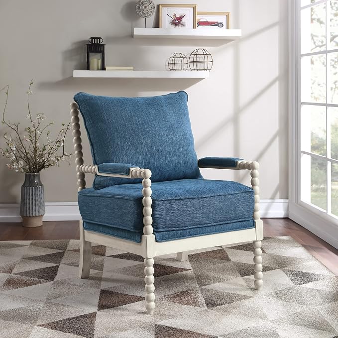 OSP Home Furnishings Kaylee Spindle Accent Chair - Image 2