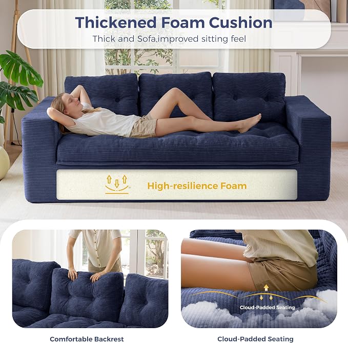 MAXYOYO 79" Loveseat Sofa Couch - Image 4