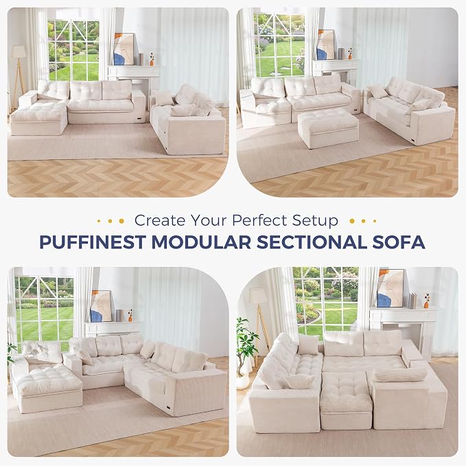 MAXYOYO Modular Sectional Sofa - Image 4