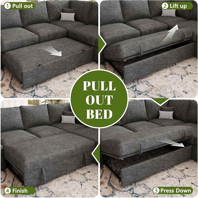 85 Inch Modular Sectional Sofa - Image 7