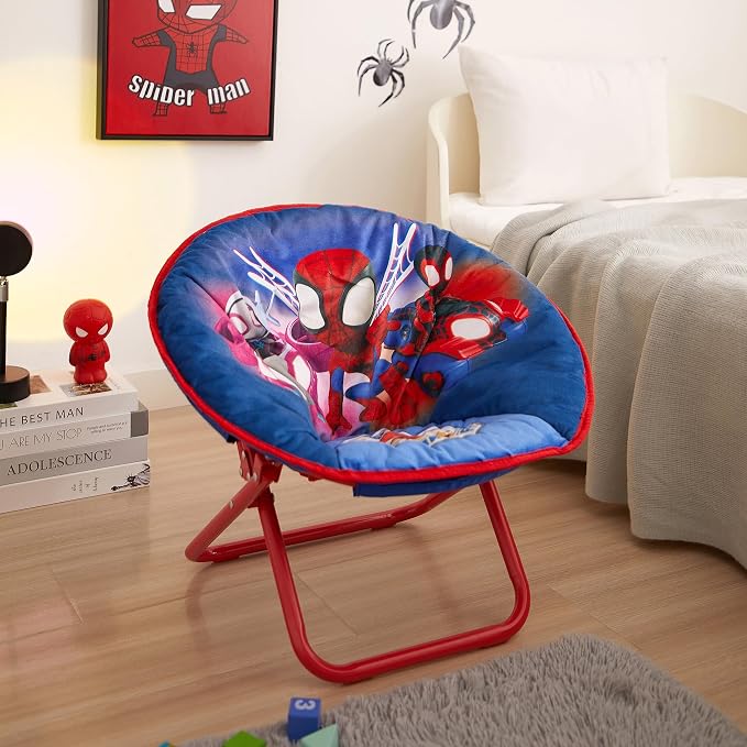 Marvel Spidey and His Amazing Friends 19” Frame Folding Toddler Saucer™ Chair - Image 2