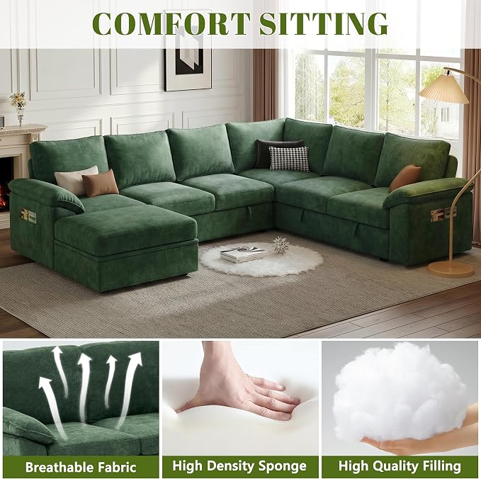 108 Inch Modular Sectional Sofa - Image 5