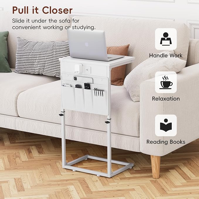 Vagusicc C Shaped End Table - Image 8