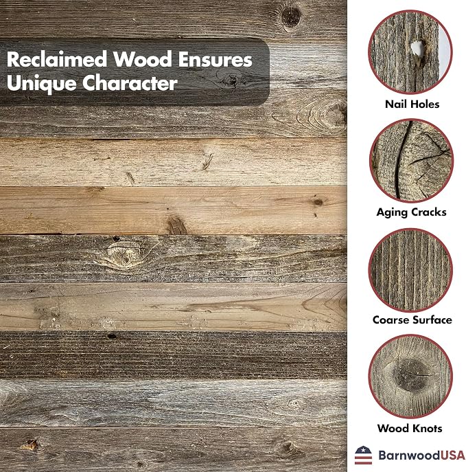 BARNWOODUSA Rustic Decorative Ladder - Image 5