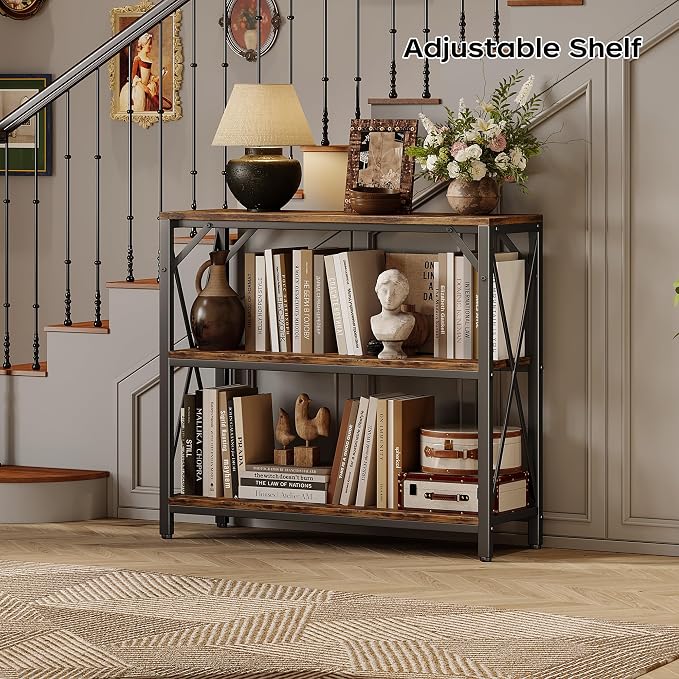 Homeiju Console Table 31.5" Width, 3-Tier Entryway Table - Image 5