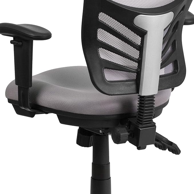 Flash Furniture Nicholas Mid-Back Swivel Office and Gaming Chair, Ergonomic - Image 8