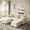 KEIKI 83" Velvet Chesterfield Sofa by KEIKI