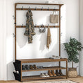 AMBIRD 6-in-1 Bamboo Hall Tree by AMBIRD