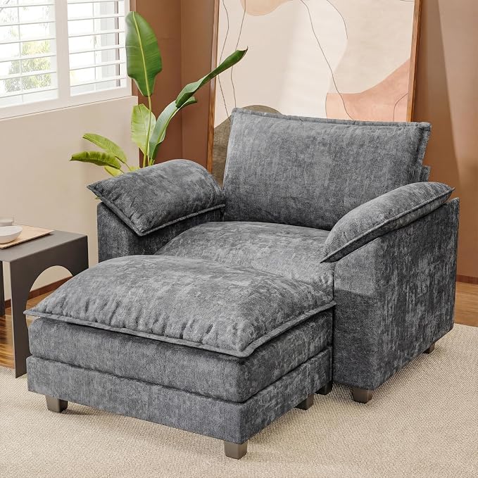 JUMMICO 40" Chaise Lounge Chair - Image 7