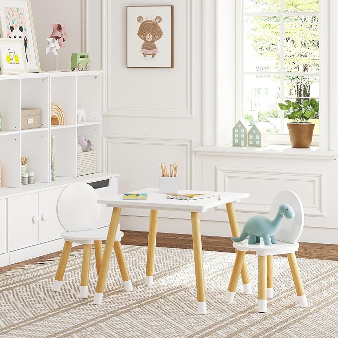 UTEX Kids Table with 2 Chairs Set - Image 3