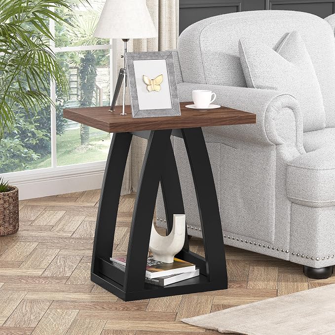 FROMJBEST End Table, Side Table, Nightstand, Sofa Side Table - Image 2