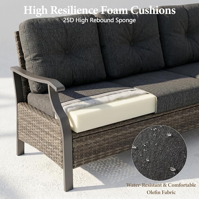 6 Pieces Outdoor Conversation Sets - Image 6