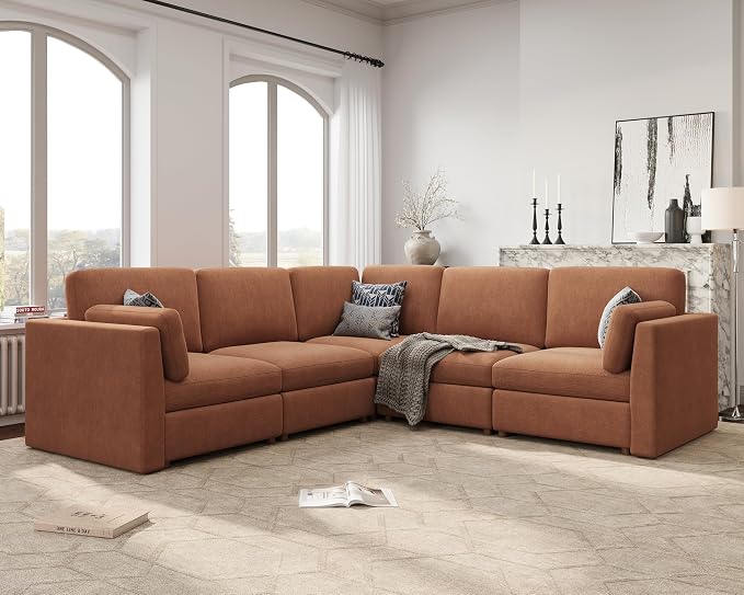 109'' Oversized Modular Sectional Sofa by Kalafini