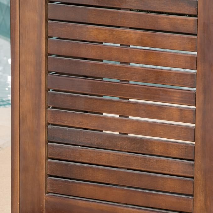 Christopher Knight Home Riviera Acacia Non-FSC KD Wood Bar, Rich Mahagony - Image 5